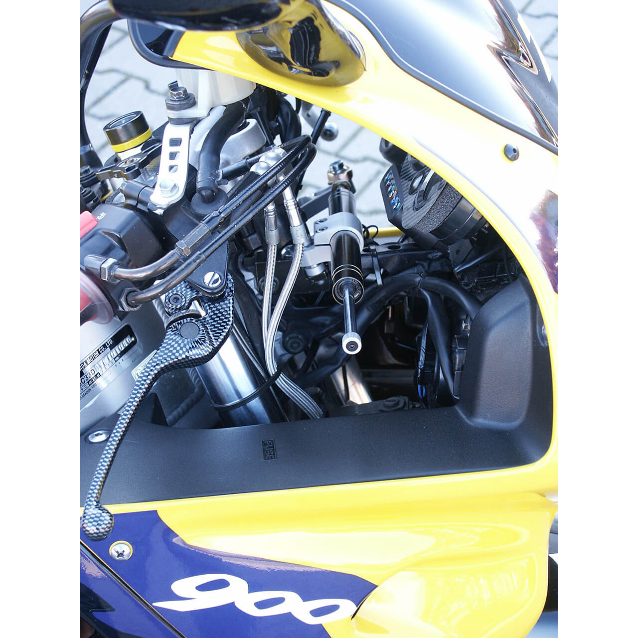 lsl Steering damper kit HONDA CBR 900RR (92-97), titanium