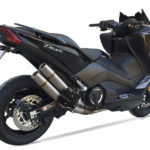ixil L5X-Hyperlow complete system YAMAHA T-Max DX/SX, 17-18, dual exit, with cat., E-examined