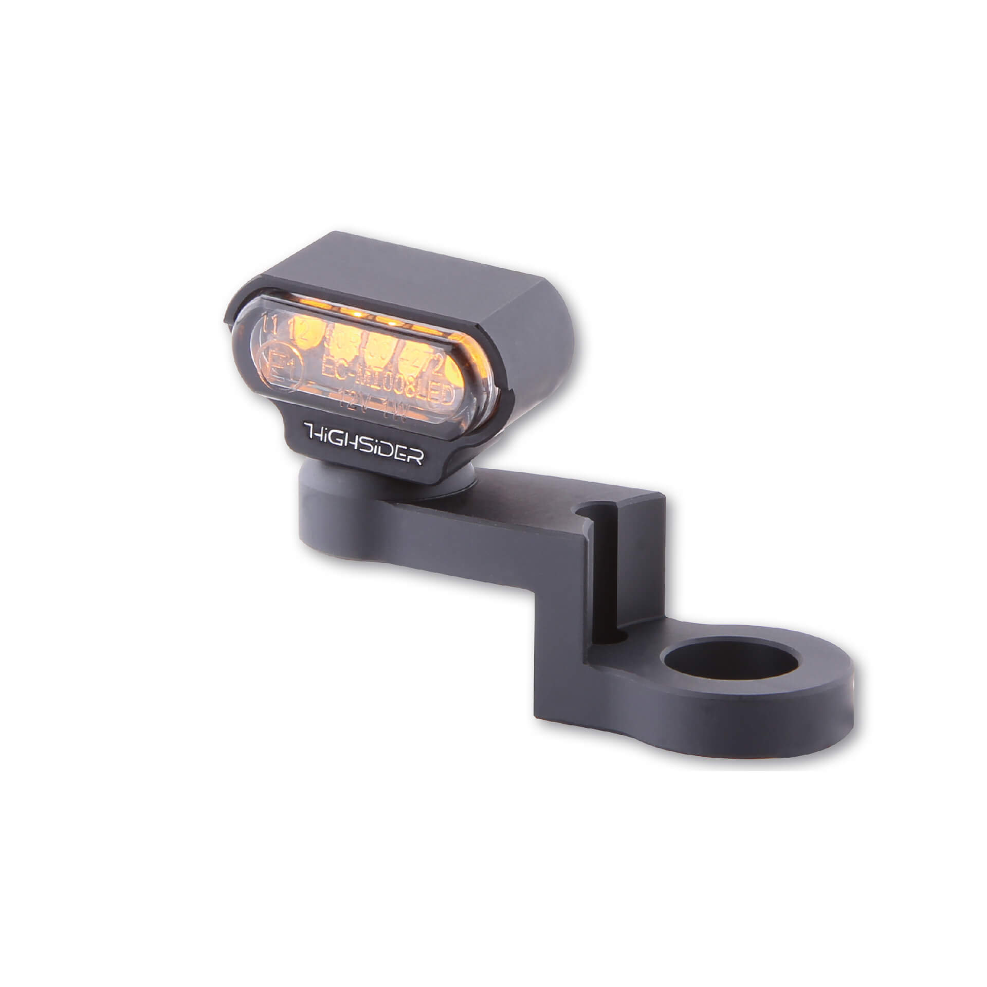 highsider LED turn signal with CNC mirror mounting TYPE 1