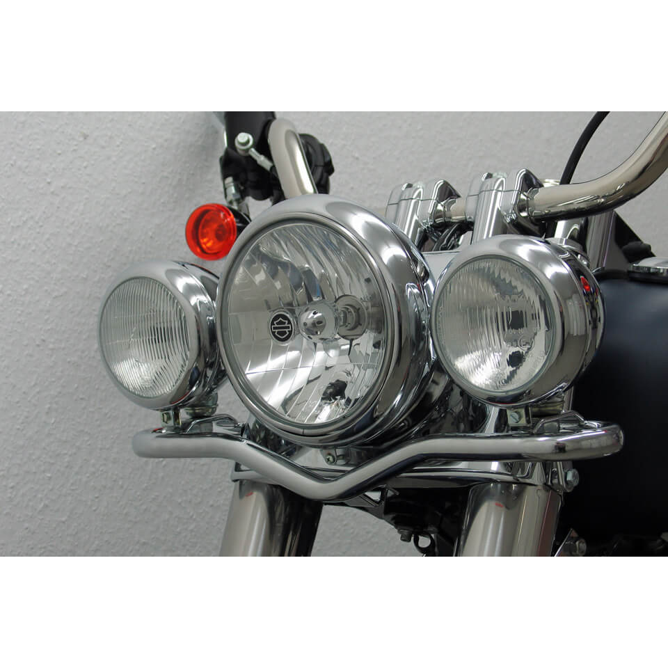 fehling Lamp holder Deluxe for additional headlights HD Softail FLSTF Bj.07