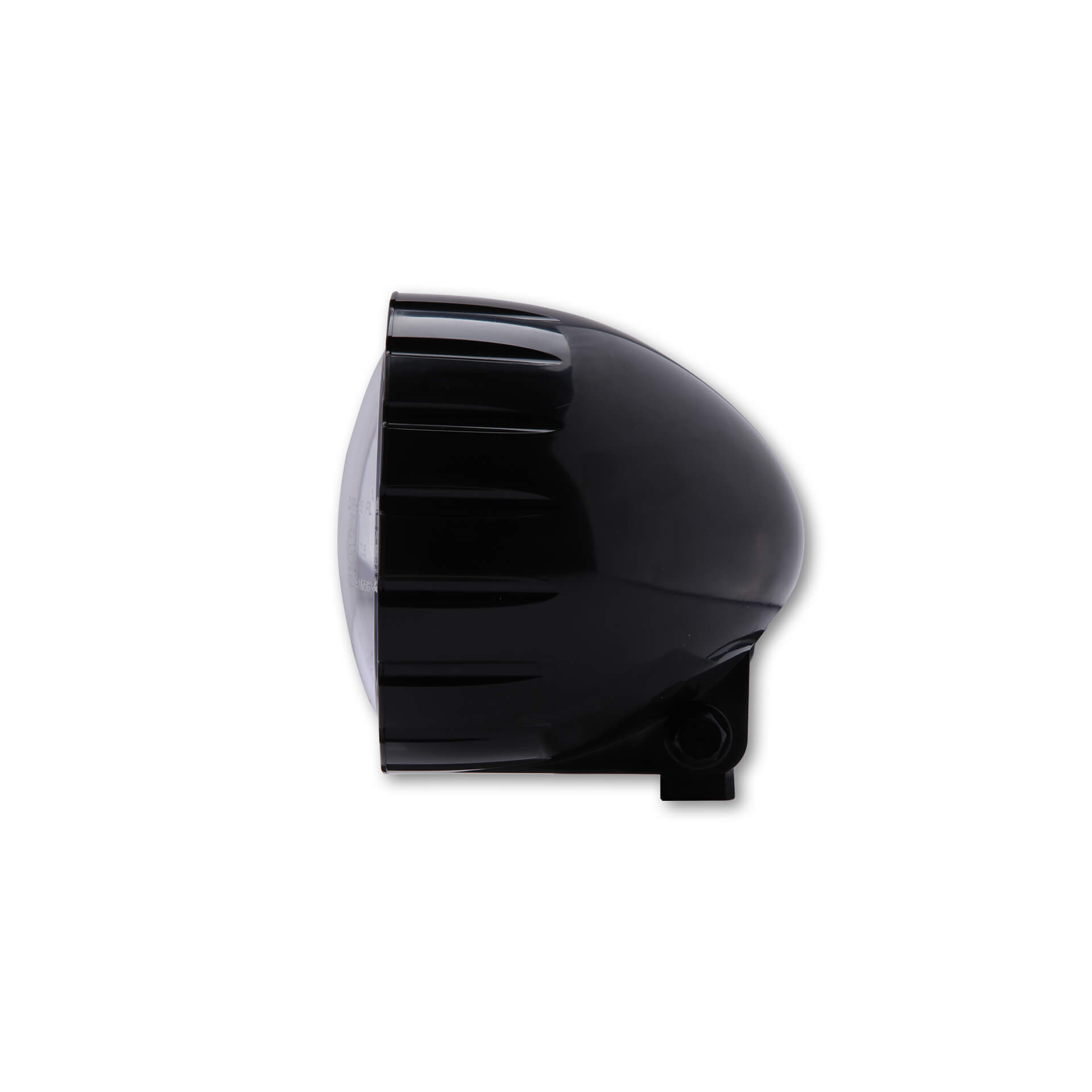 shin_yo ABS headlight with milling, black, HS1, bottom mounting
