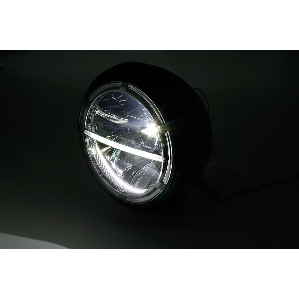 highsider 7 Inch LED Headlight VOYAGE HD-STYLE