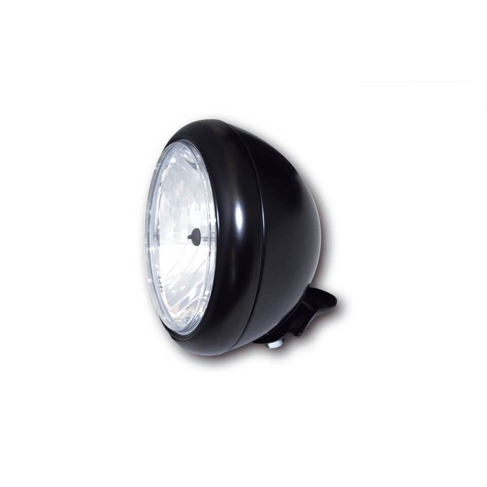 shin_yo 7-inch HD-STYLE headlight, clear glass (prism reflector), bottom mount