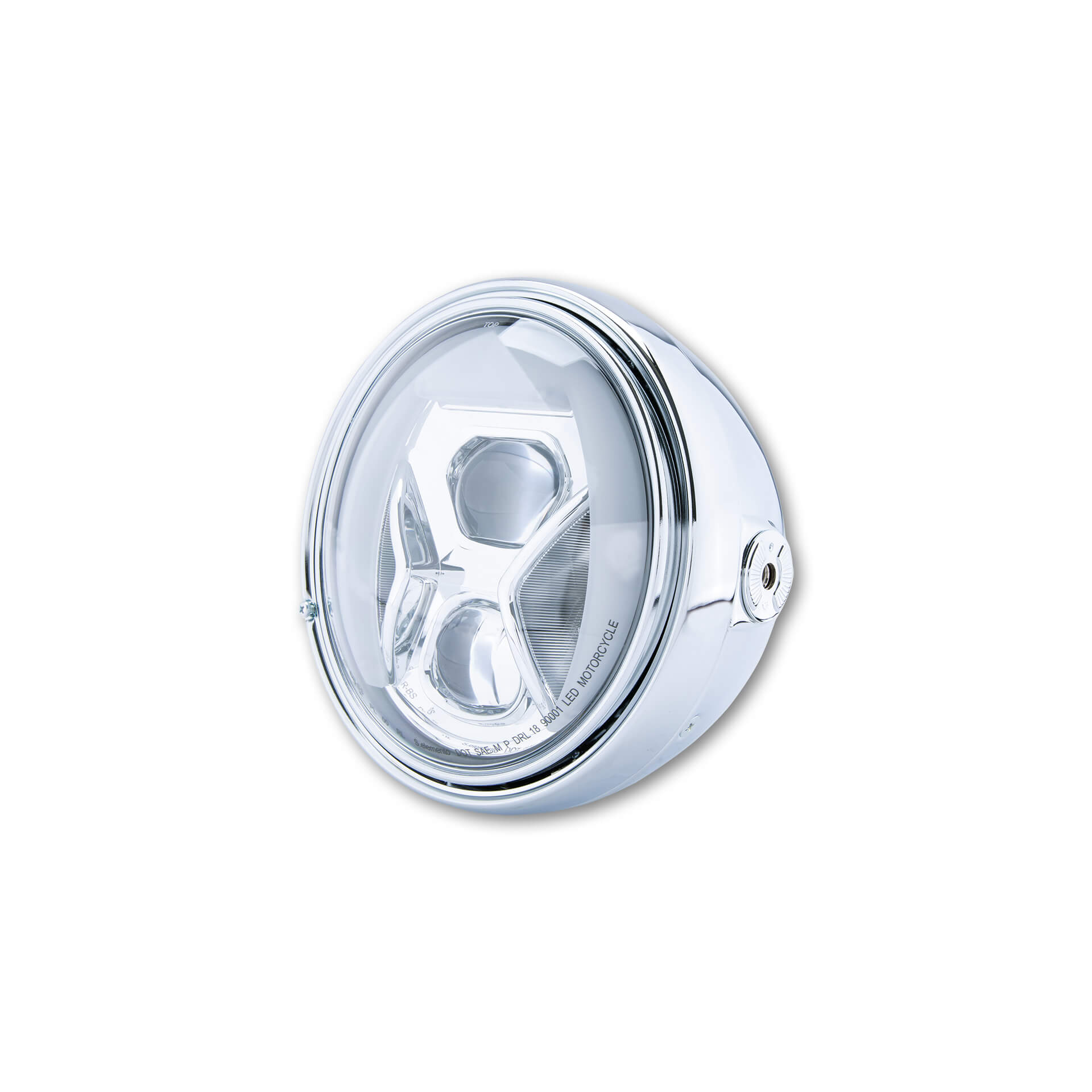 highsider 7 inch LED headlight SANTA FE TYP 8 with TFL, bend lighting