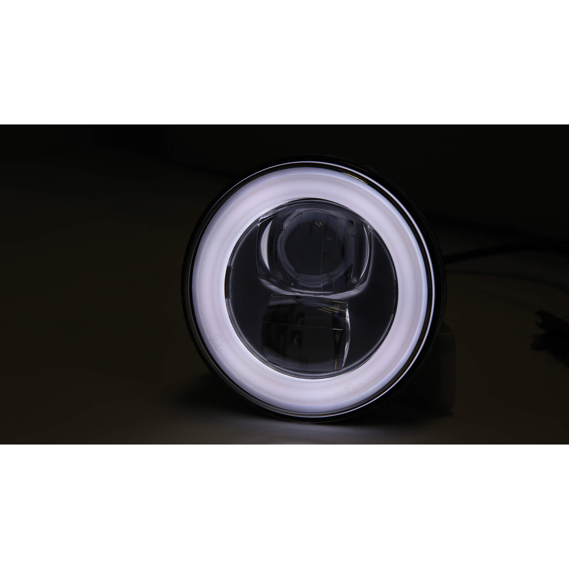 highsider LED main headlight insert TYPE 9, round, 4 3/4 inch, with parking light ring