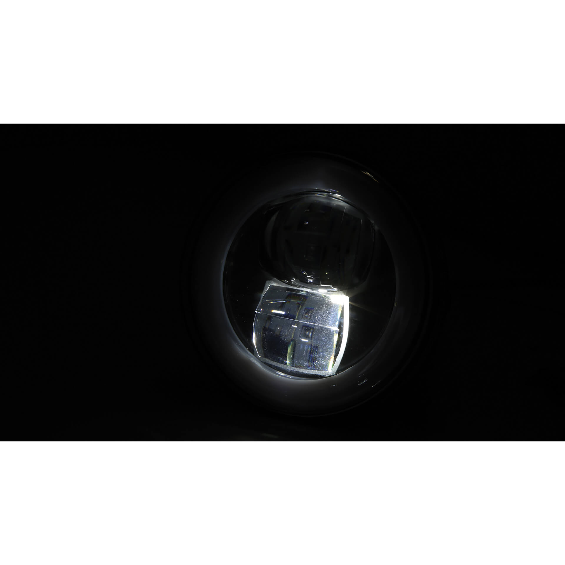 highsider LED main headlight insert TYPE 9, round, 4 3/4 inch, with parking light ring