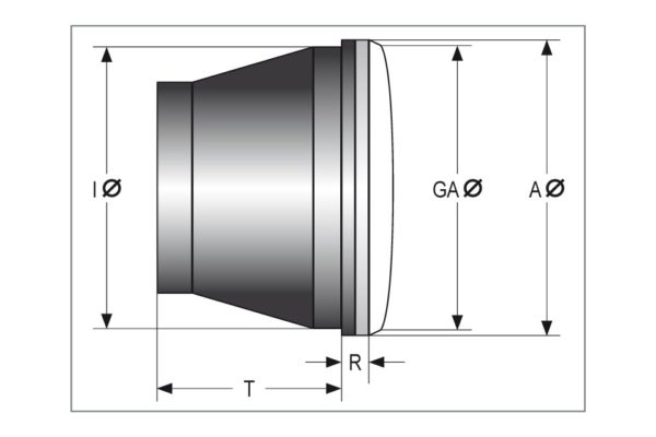 shin_yo Low beam headlight insert for ARIZONA headlight, clear glass