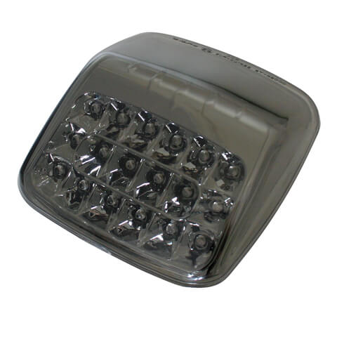 shin_yo LED taillight, tinted glass and chrome reflector, HARLEY-DAVIDSON V-Rod 02-08