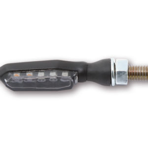 HIGHSIDER LED Rück-, Bremslicht, Blinker Einheit SONIC-X1, schwarz, getönt