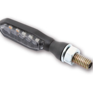 HIGHSIDER LED Rück-, Bremslicht, Blinker Einheit SONIC-X1, schwarz, getönt