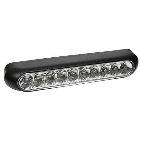 shin_yo LED taillight LINE, black, transparent glass, no. plate illumination