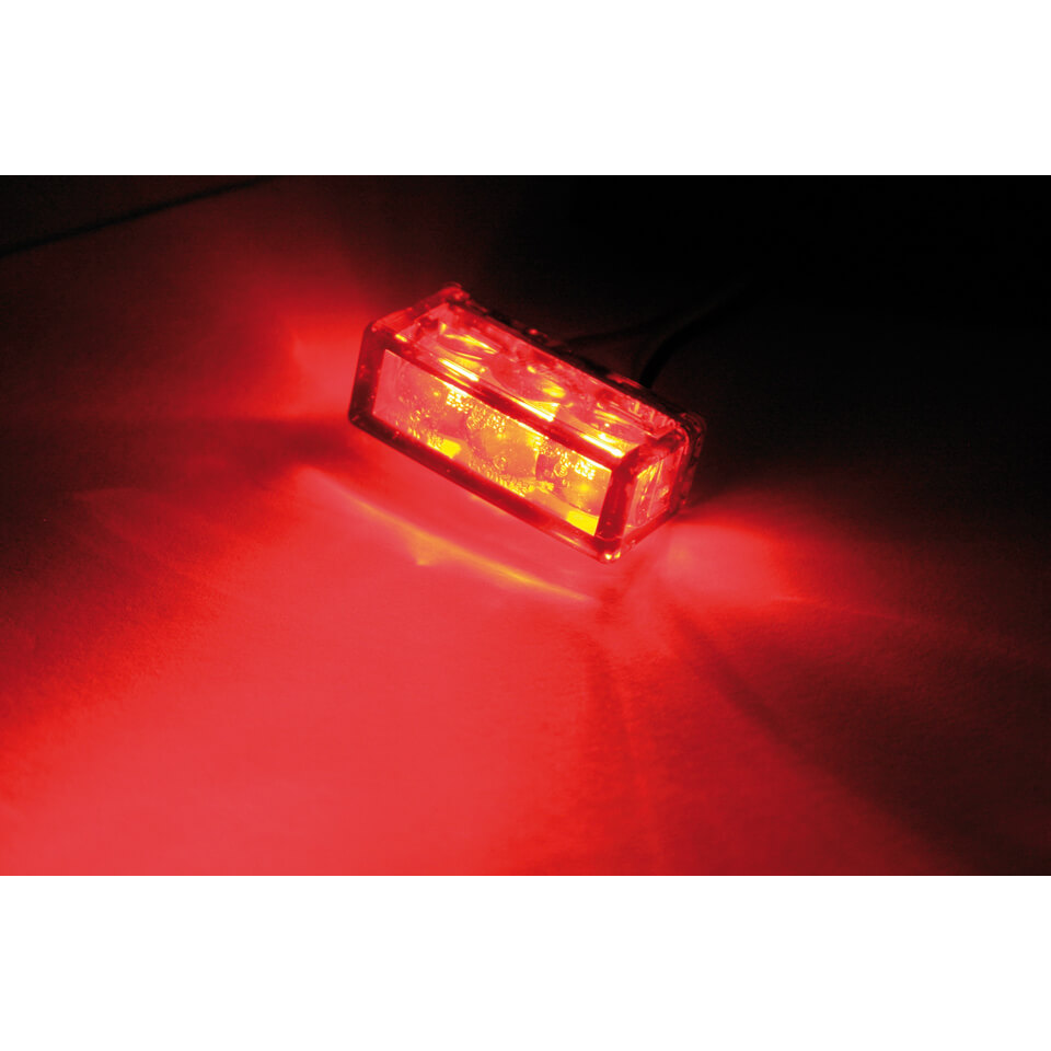 shin_yo LED taillight CUBE-H with 3 SMDs, for installation.