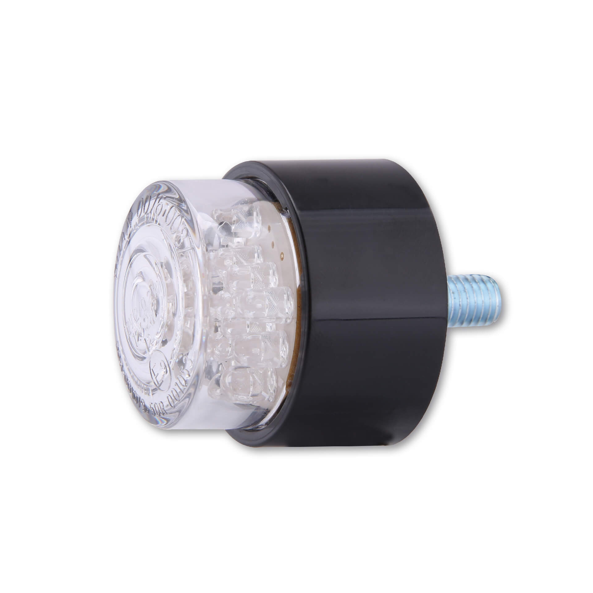 shin_yo LED mini taillight BULLET, round with black housing