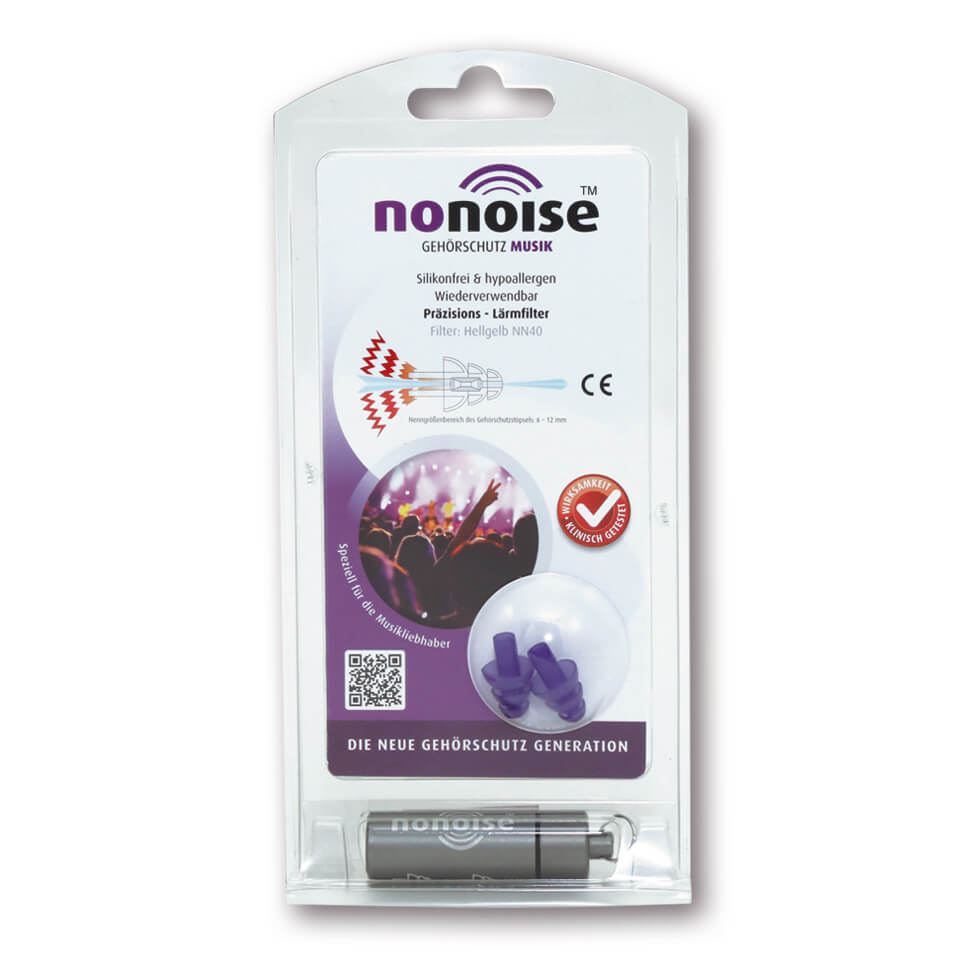 nonoise hearing protection, music