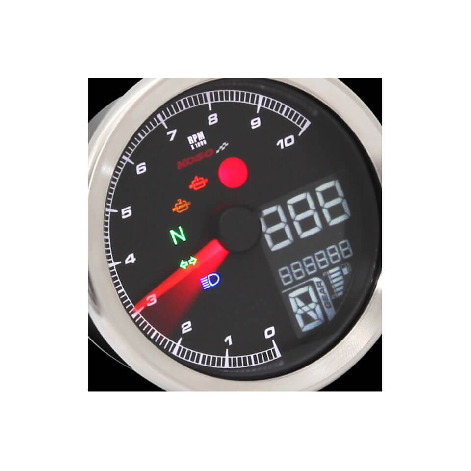 koso Digital speedometer, multifunctional cockpit TNT-04