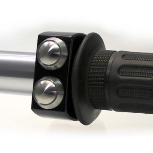 motogadget m-Switch 2 Taster Armatur 22mm, schwarz/VA