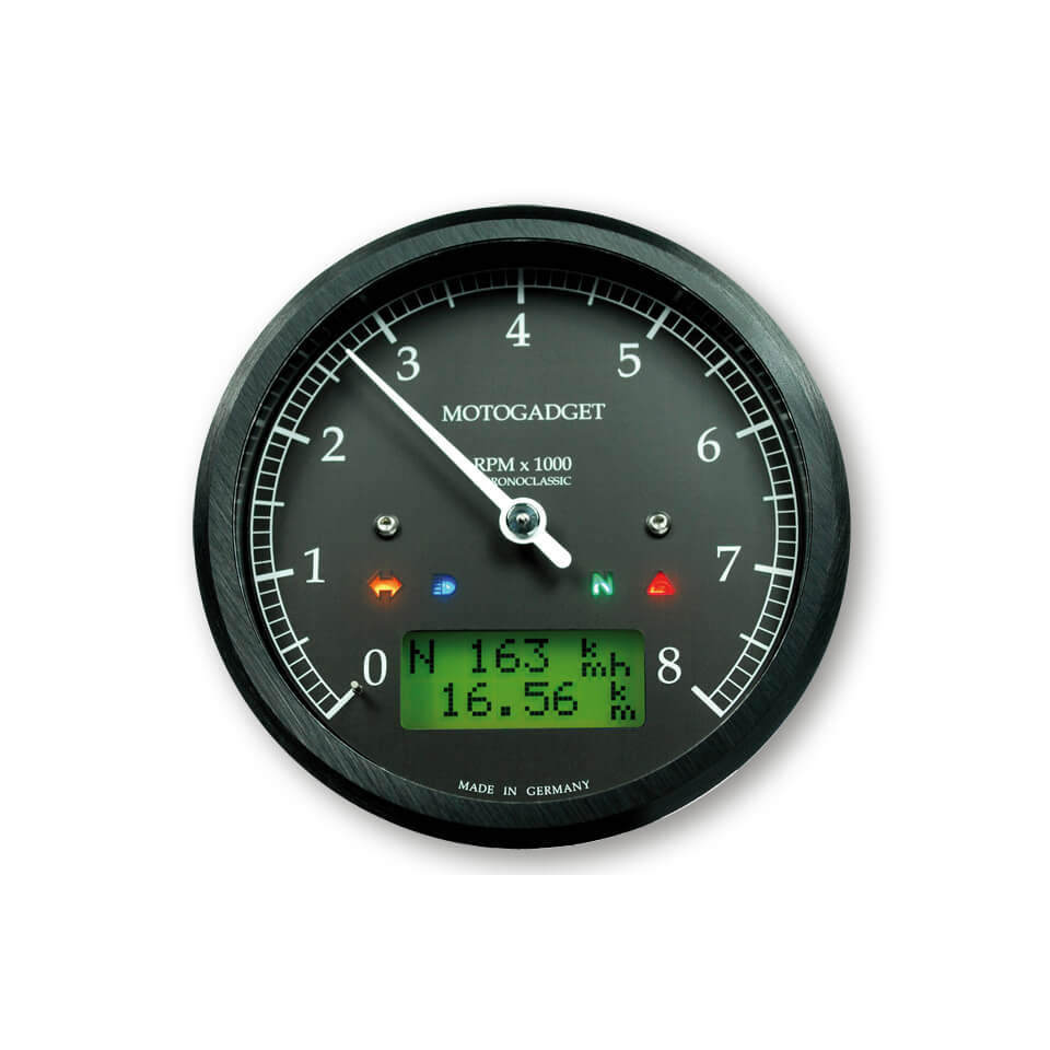 motogadget chronoclassic rev counter -8.000 RPM