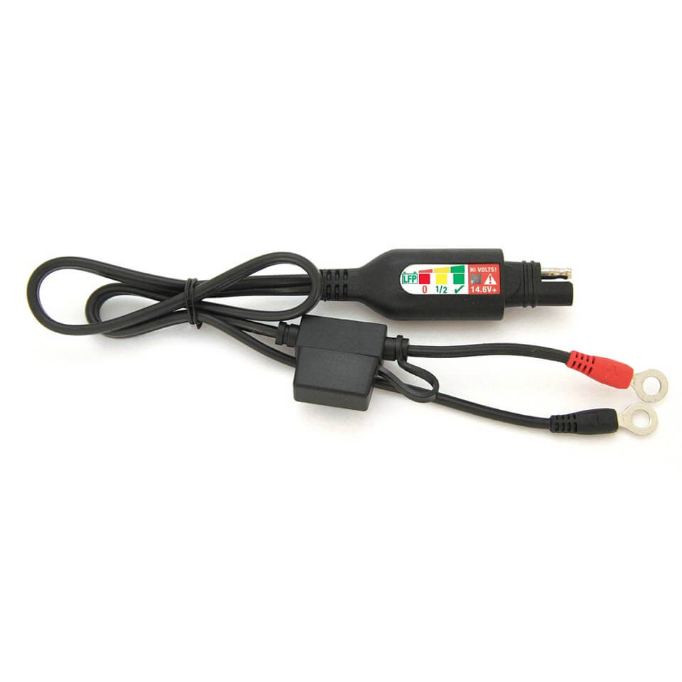 optimate Charging cable with status indicator for 12.8/13.2 V lithium batteries