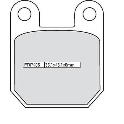 ferodo Brake pad FRP 405 Platinum