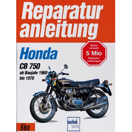 motorbuch Vol. 593 Repair instructions HONDA CB 750 (1969-78)