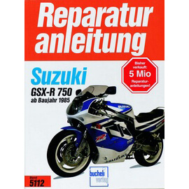 motorbuch Vol. 5112 Rep. Instructions SUZUKI GSX-R 750