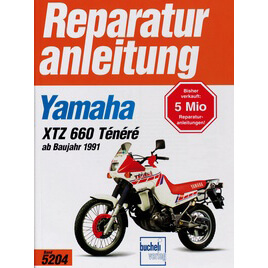 motorbuch Vol. 5204 Repair manual YAMAHA XTZ 660 Ténéré (from 1991)