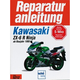 motorbuch Vol. 5212 Repair Instructions KAWASAKI ZX 6-R (95-97)