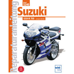 motorbuch Vol. 5240 Repair instructions SUZUKI GSX-R 750, from 00
