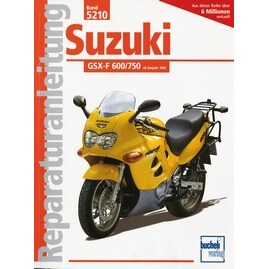 motorbuch Vol. 5210 Repair instructions SUZUKI GSX 600/750 F, from 88/89