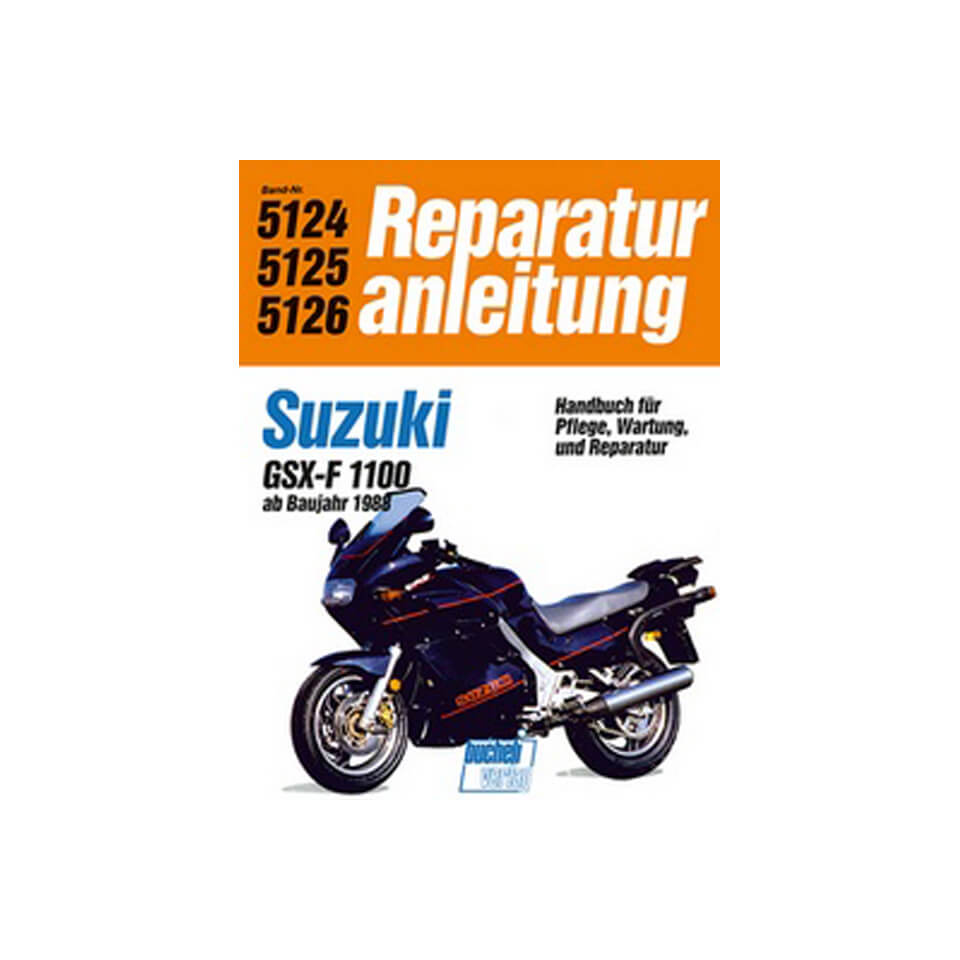 motorbuch Vol. 5124 Rep. Instructions SUZUKI GSX-F 1100, 88-