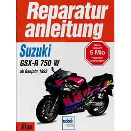 motorbuch Vol. 5154 Repair manual SUZUKI GSX-R 750 W, 92-