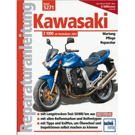 motorbuch Vol. 5271 Repair Instructions KAWASAKI Z 1000, 03-, for Z 750, 04- used 600-115
