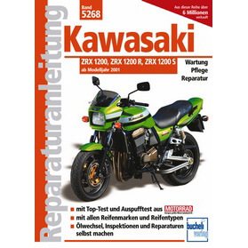 motorbuch Vol. 5268 Repair instructions KAWASAKI ZRX 1200R/S, 01-