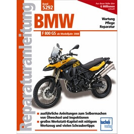 motorbuch Vol. 5292 Repair manual BMW F 800 GS, 08-