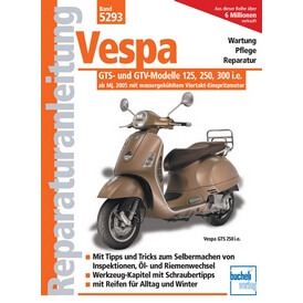motorbuch Vol. 5293 Repair Instructions Vespa GTS 250/300, 06-