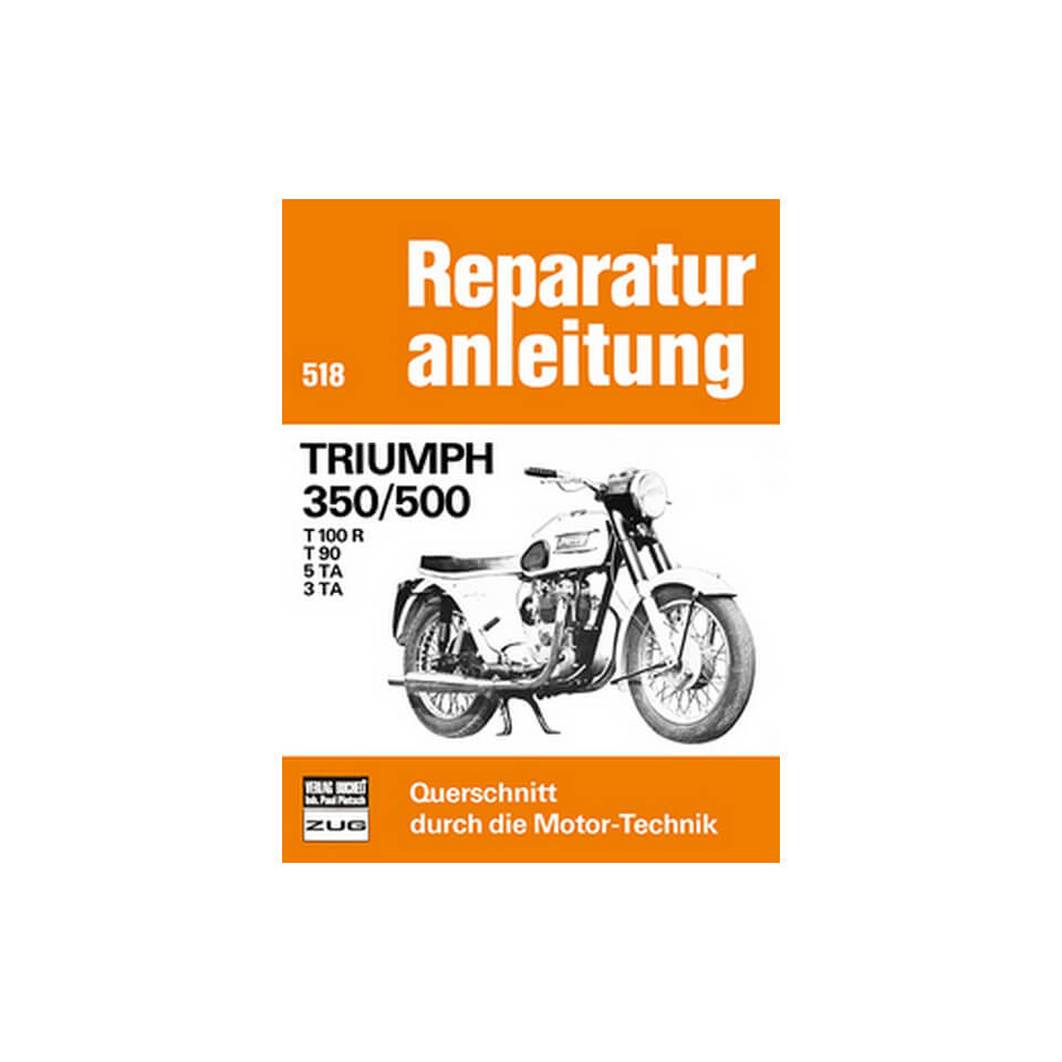 motorbuch Vol. 518 Rep. manual TRIUMPH 350/500