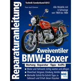 motorbuch Repair manual BMW Boxer two-valve with U-swing 1969-1985