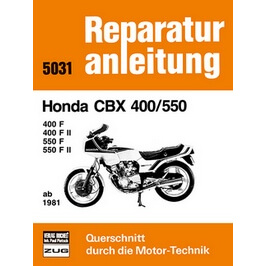 motorbuch Vol. 5031 Repair instructions HONDA CBX 400/550 81-