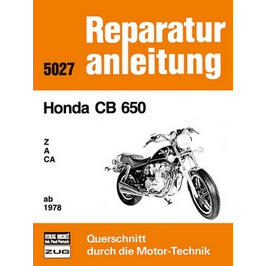 motorbuch Vol. 5027 Repair instructions HONDA CB 650 78-