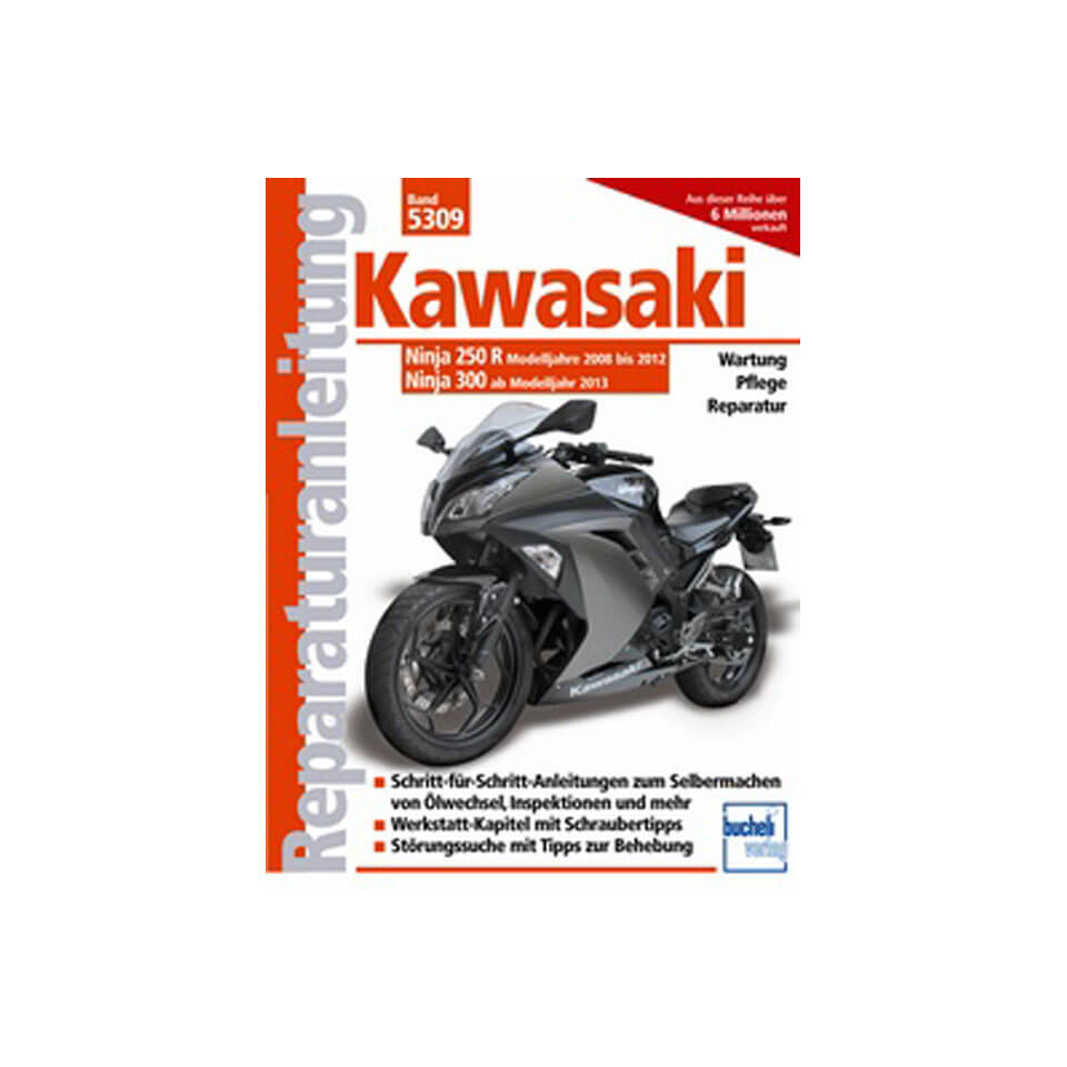 motorbuch Vol. 5309 Repair instructions KAWASAKI Ninja 250 R (2008-2012) 300 (from 2013)