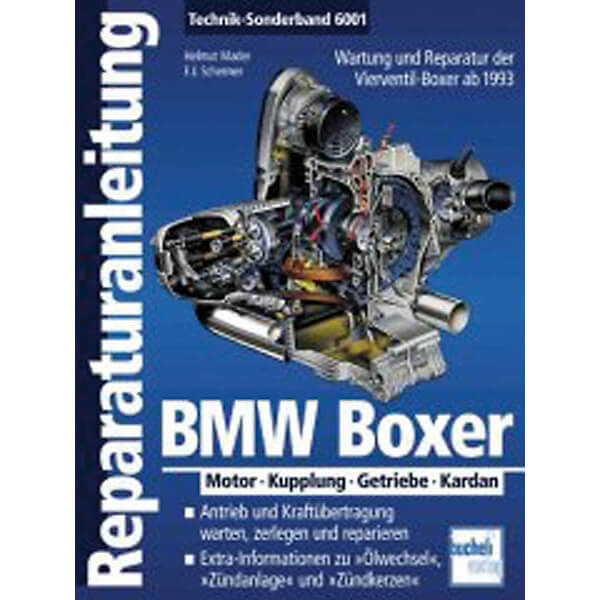 motorbuch Technical special volume 6001, maintenance/repair of the four-valve boxer from year 93 on