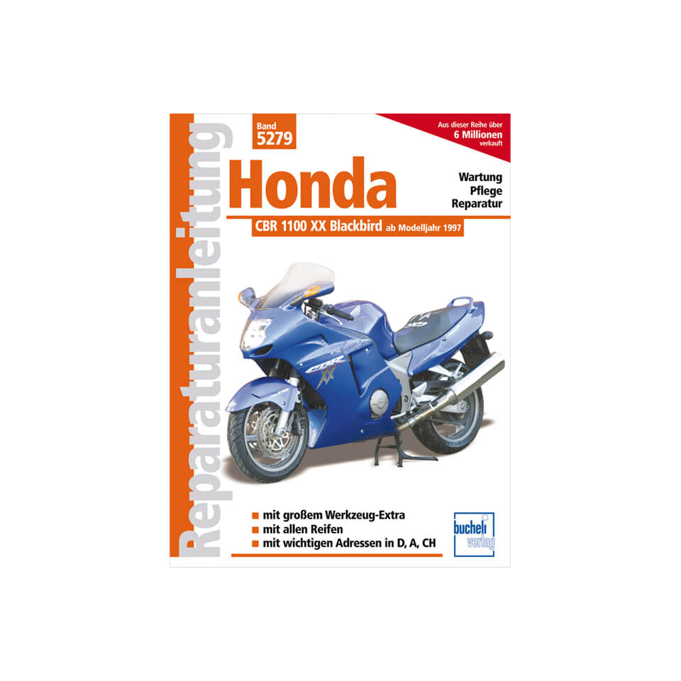 motorbuch Repair instructions HONDA CBR 1100 XX 1997-