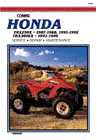 clymer ATV Reparaturanleitung in Englisch für div. Honda TRX und SPORTRAX Modelle