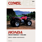 clymer ATV repair manual for HONDA TRX div.