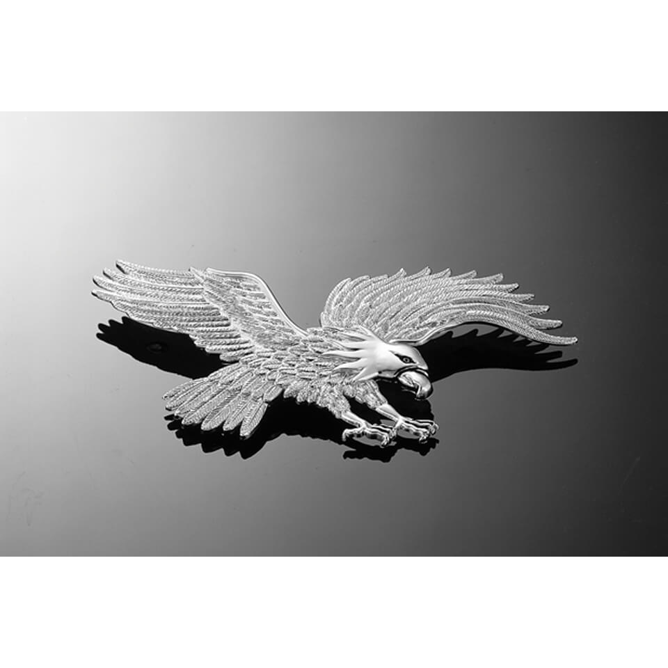 highway_hawk Eagle with flapping wings, chrome, size L