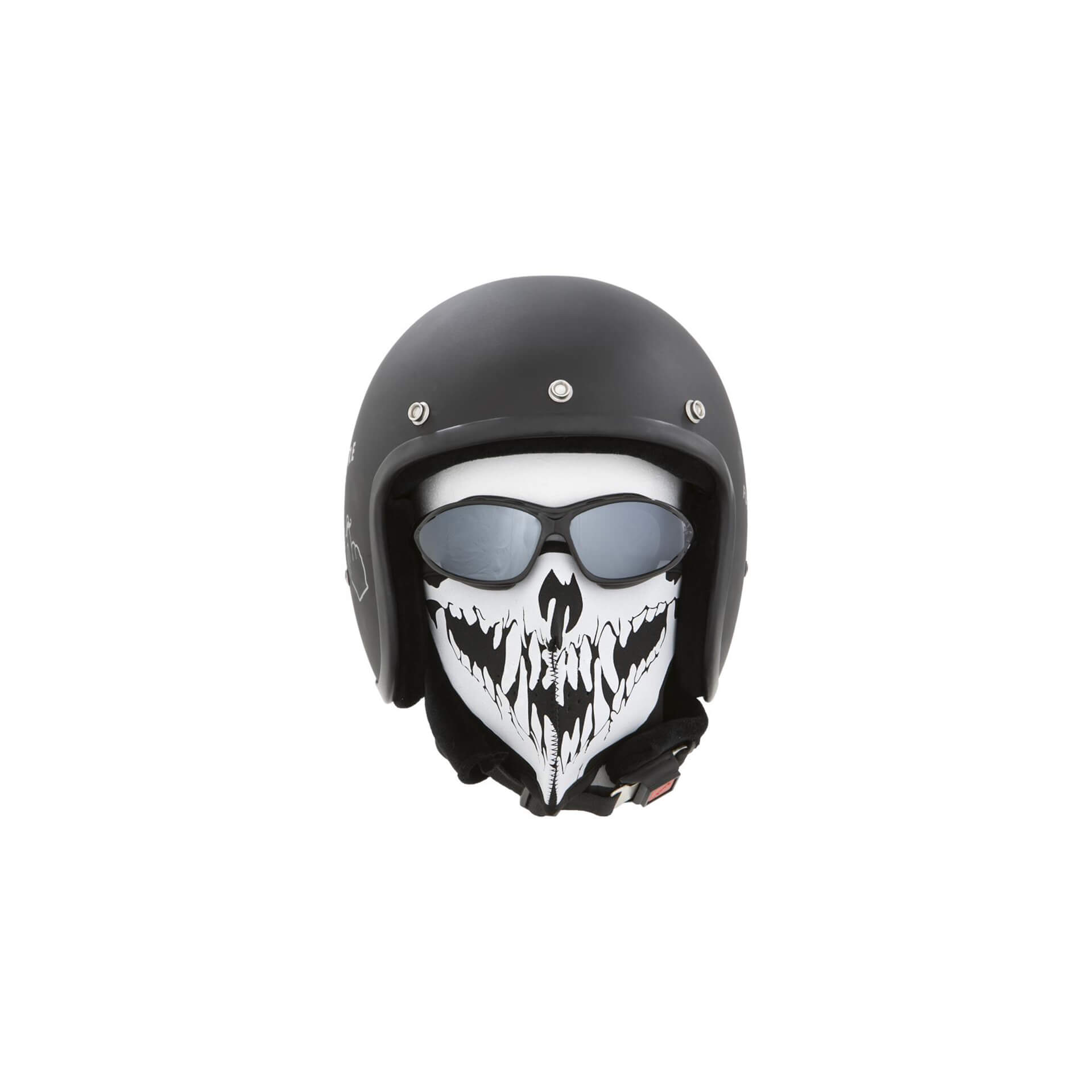 highway_hawk Face Mask Skull