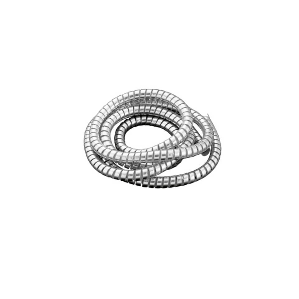 highway_hawk Bowden cable cover chrome-plated, 1.50 metres, inner diameter 10.2 mm