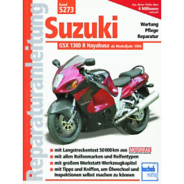 motorbuch Bd. 5273 Reparatur-Anleitung SUZUKI GSX-R1300 Hayabusa, 99-