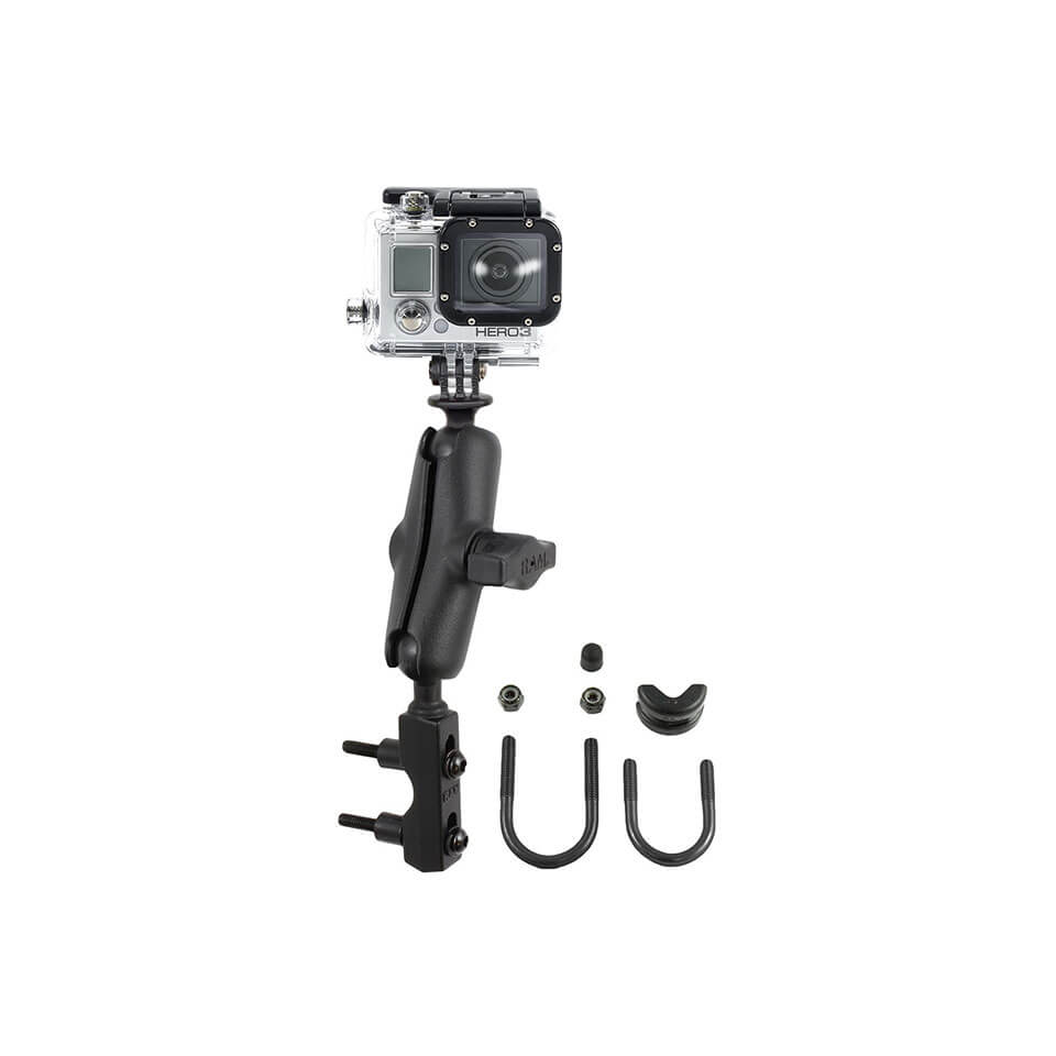 ram_mounts GoPro motorcycle camera mount - with basic mount for handlebar/brake/clutch