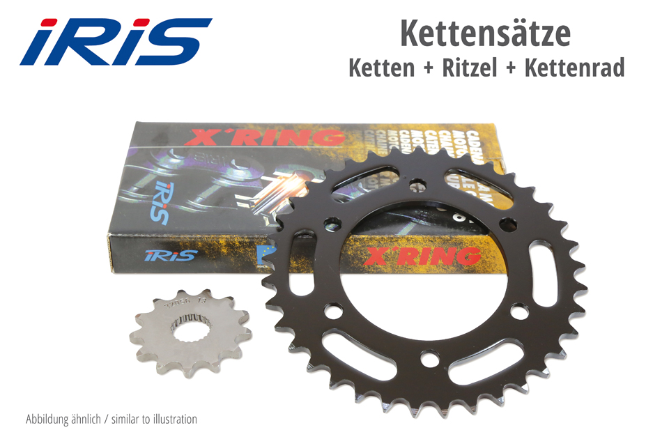 iris_kette_und_esjot_raeder XR Chain set KLR 650 (A4-19, E, B2-3) 90-10